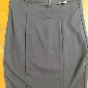 Alice + Olivia Silk Skirt Black Size 0